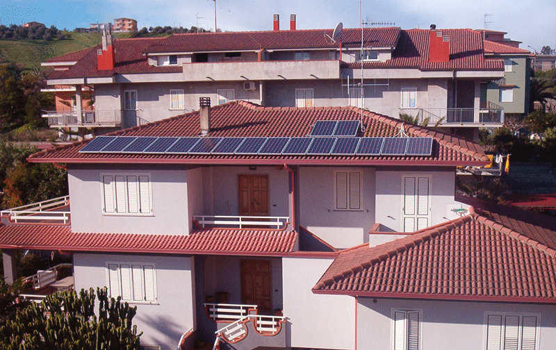 Fotovoltaico tetto Guardavalle (CZ)